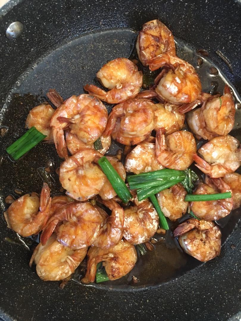 堂妈小厨——红烧大虾