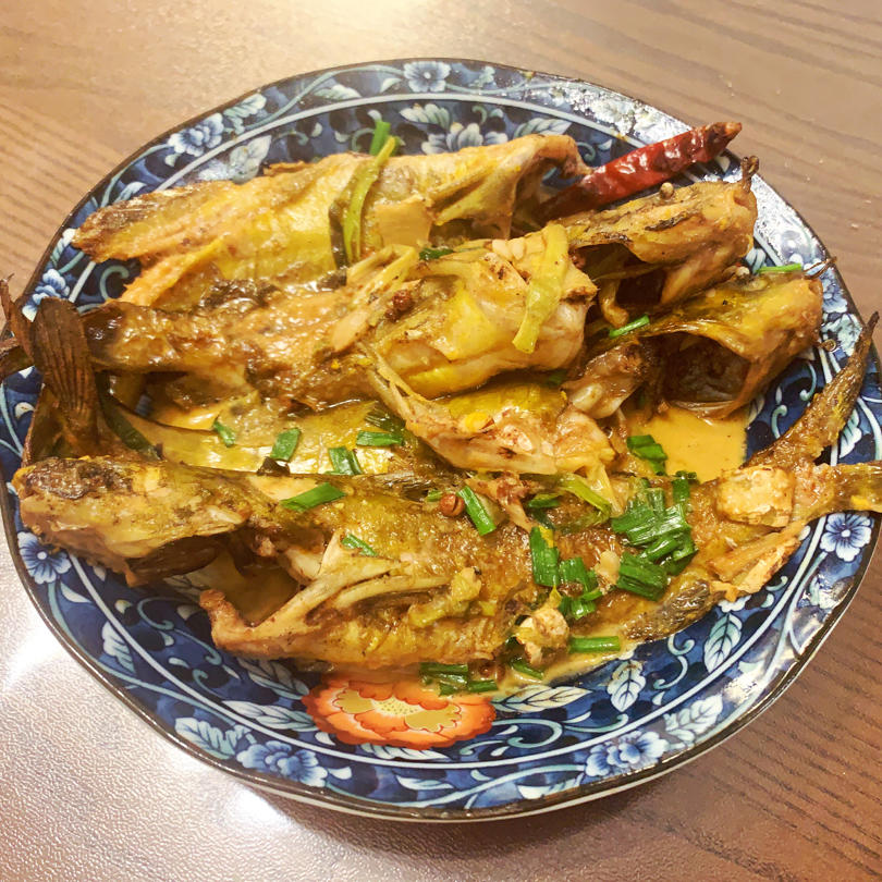 红烧黄骨鱼