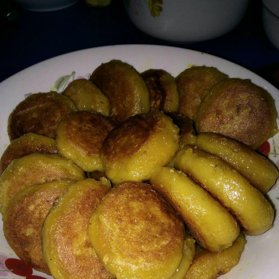 糯米红薯饼
