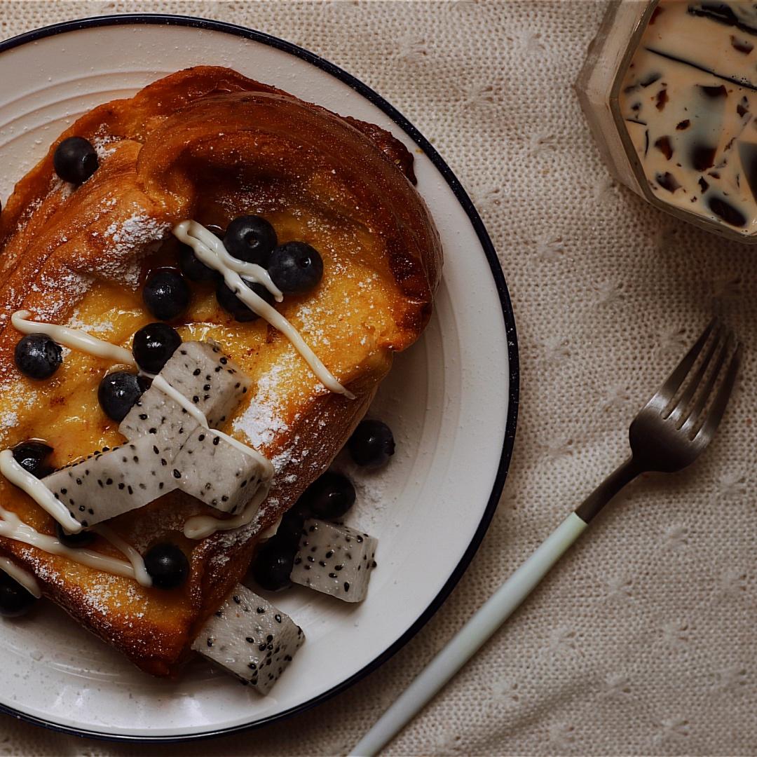 🔥外脆里嫩❗️隔夜法式厚吐司🍞好吃到爆