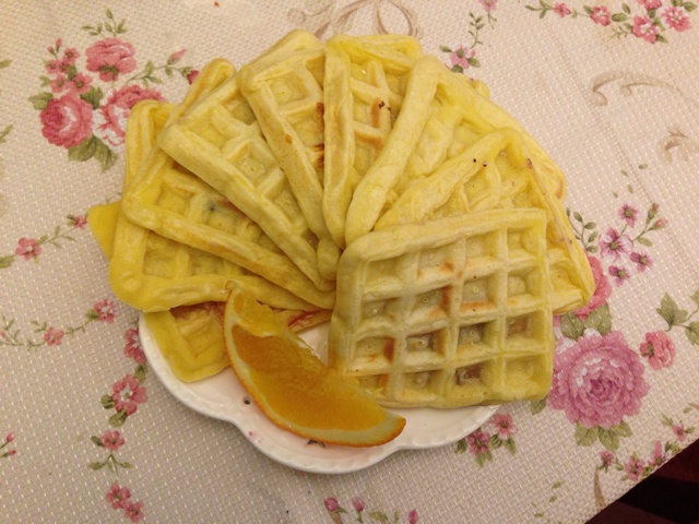 基础华夫饼 waffles
