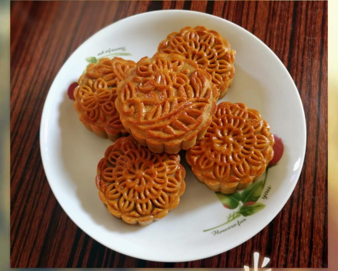 广式豆沙月饼100G的做法