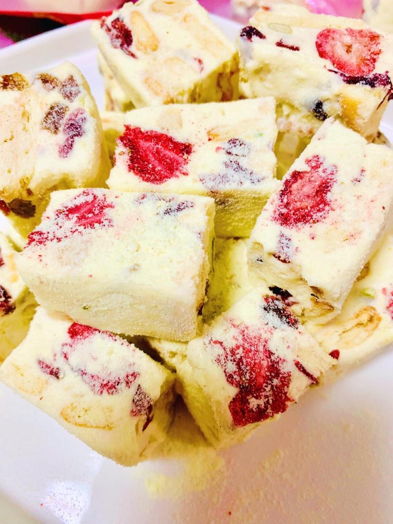 雪花酥  不甜版