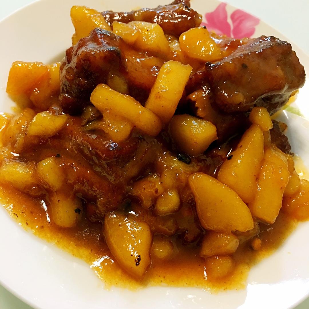 红烧排骨土豆