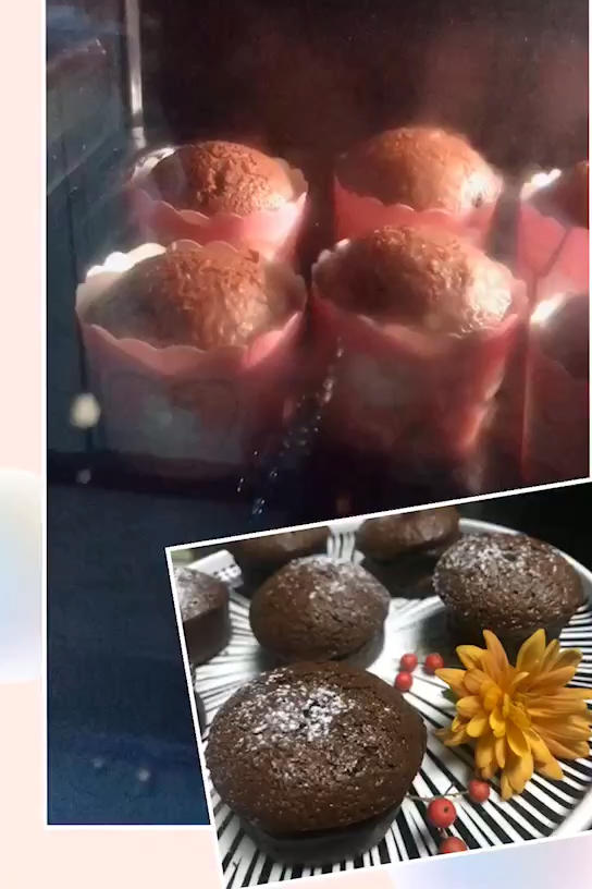 巧克力“爆浆”蛋糕【绪作】