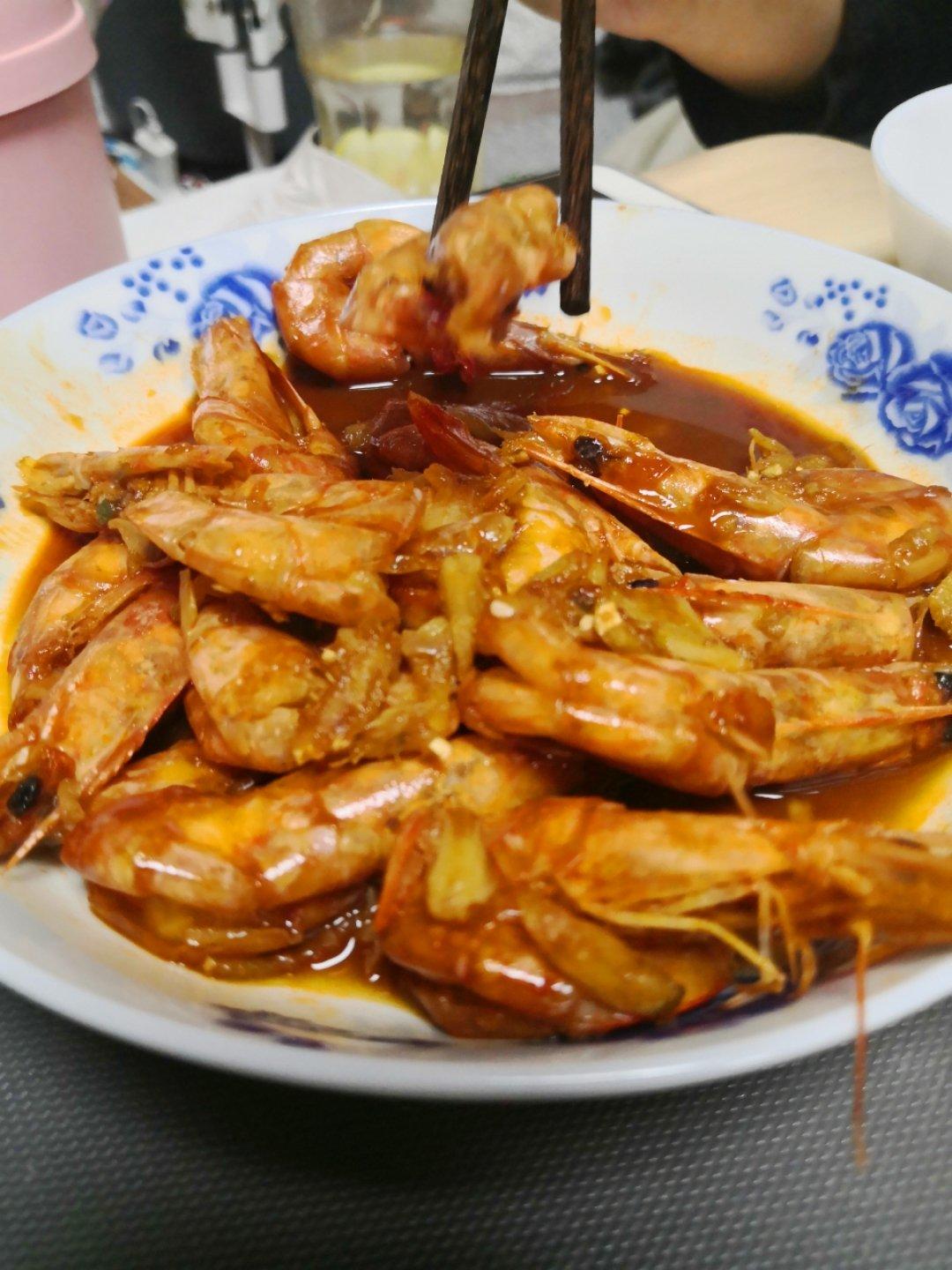 可乐大虾