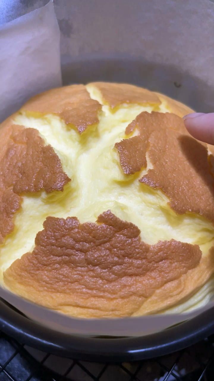 网红好利来半熟芝士蛋糕(低卡）轻乳酪蛋糕hanjuku cheese