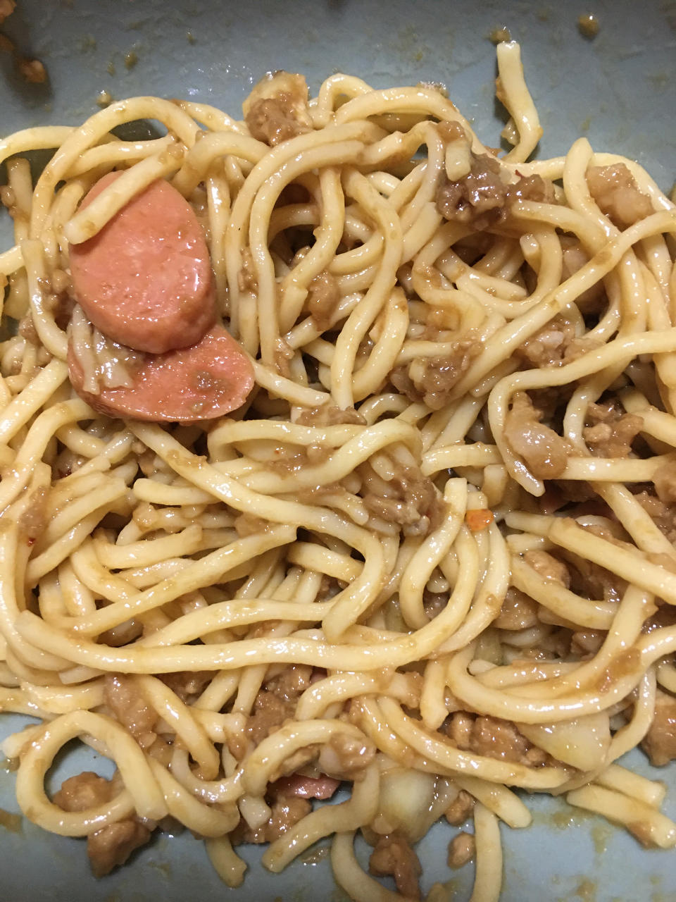 好吃到舔盘‼️酱香浓郁！快手肉末拌面