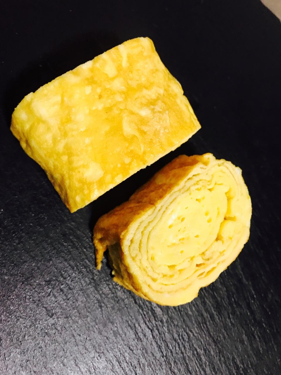 日式 玉子烧 团子大人爱吃糖做的玉子烧 好像剪得