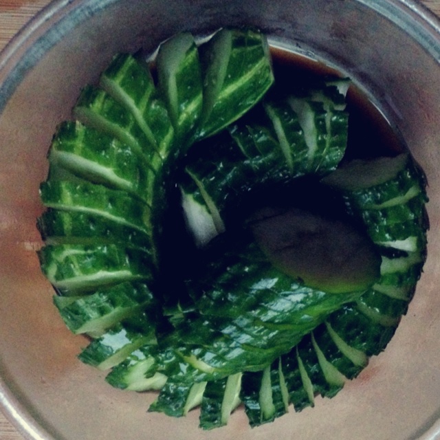 爽口蓑衣黄瓜