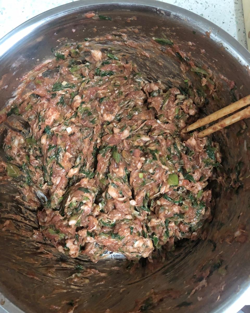 小白菜木耳猪肉馅水饺