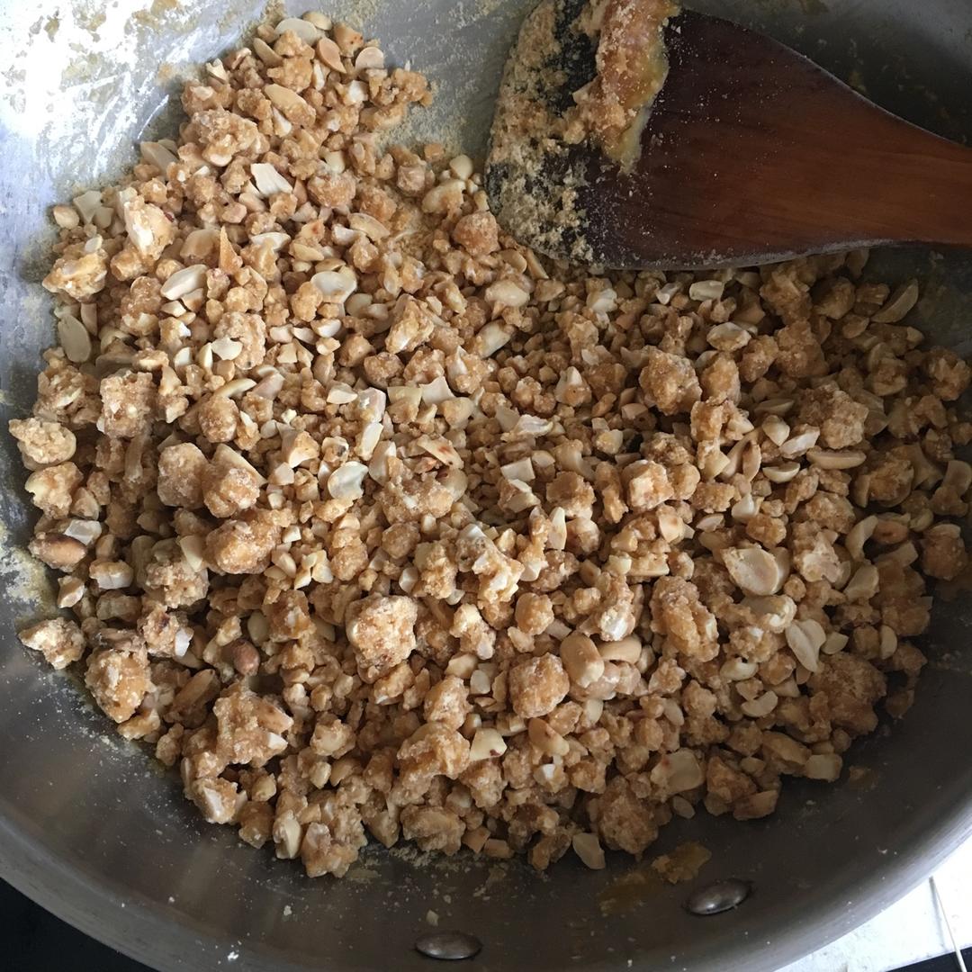 无水无油香脆花生糖