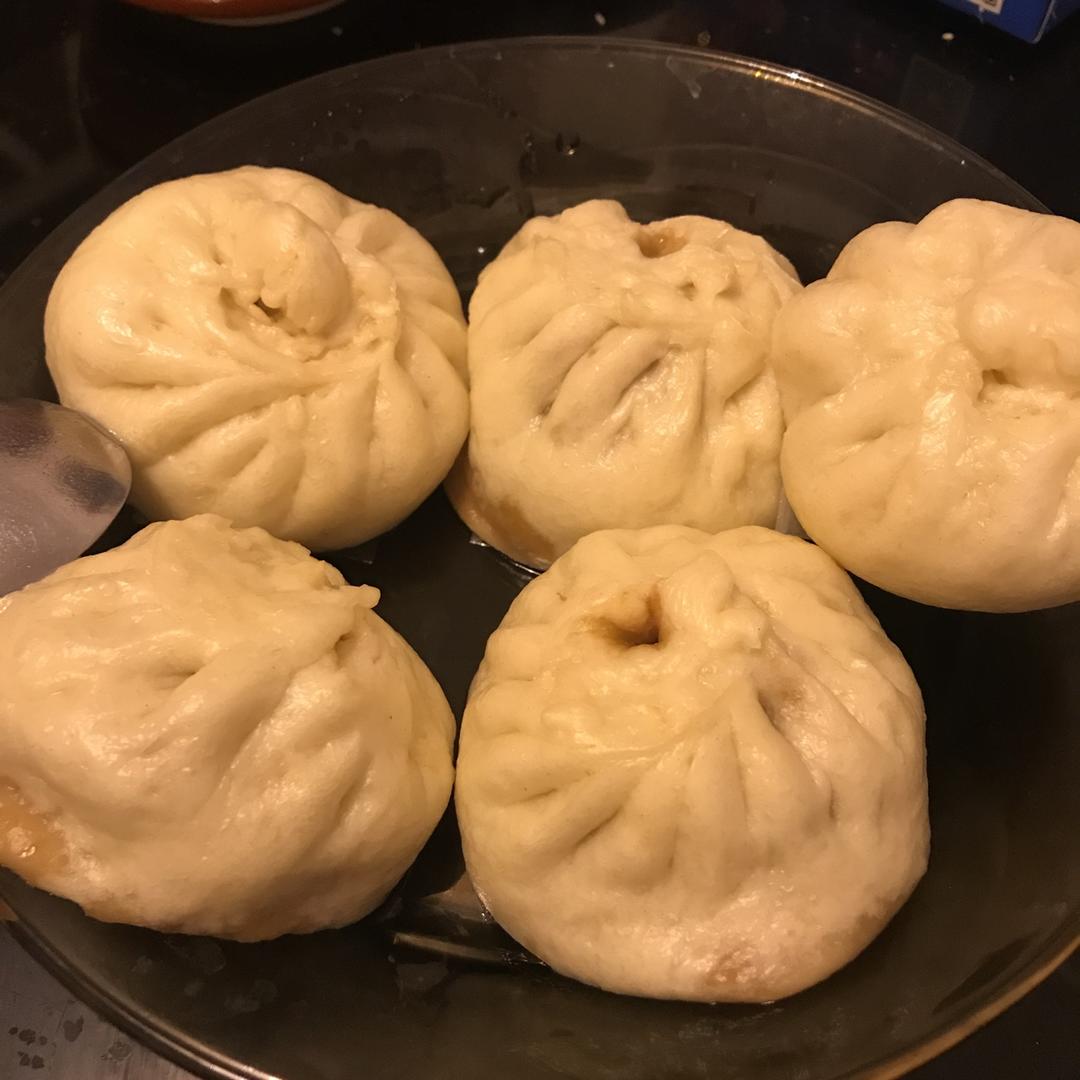 【酱香大肉包】超喧软的一次揉面一次发酵法