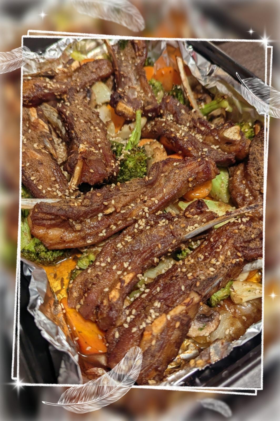 挡不住的诱惑～烤羊排