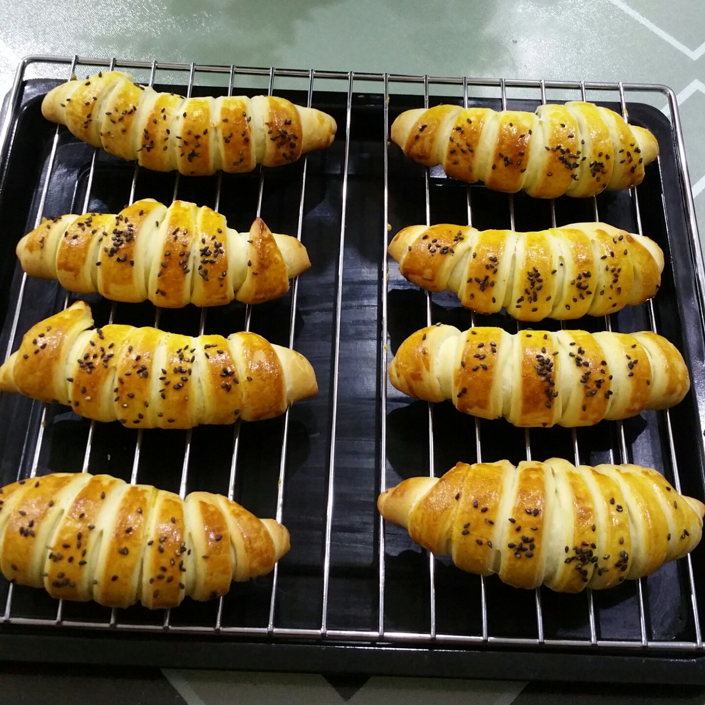 毛毛虫肉松面包