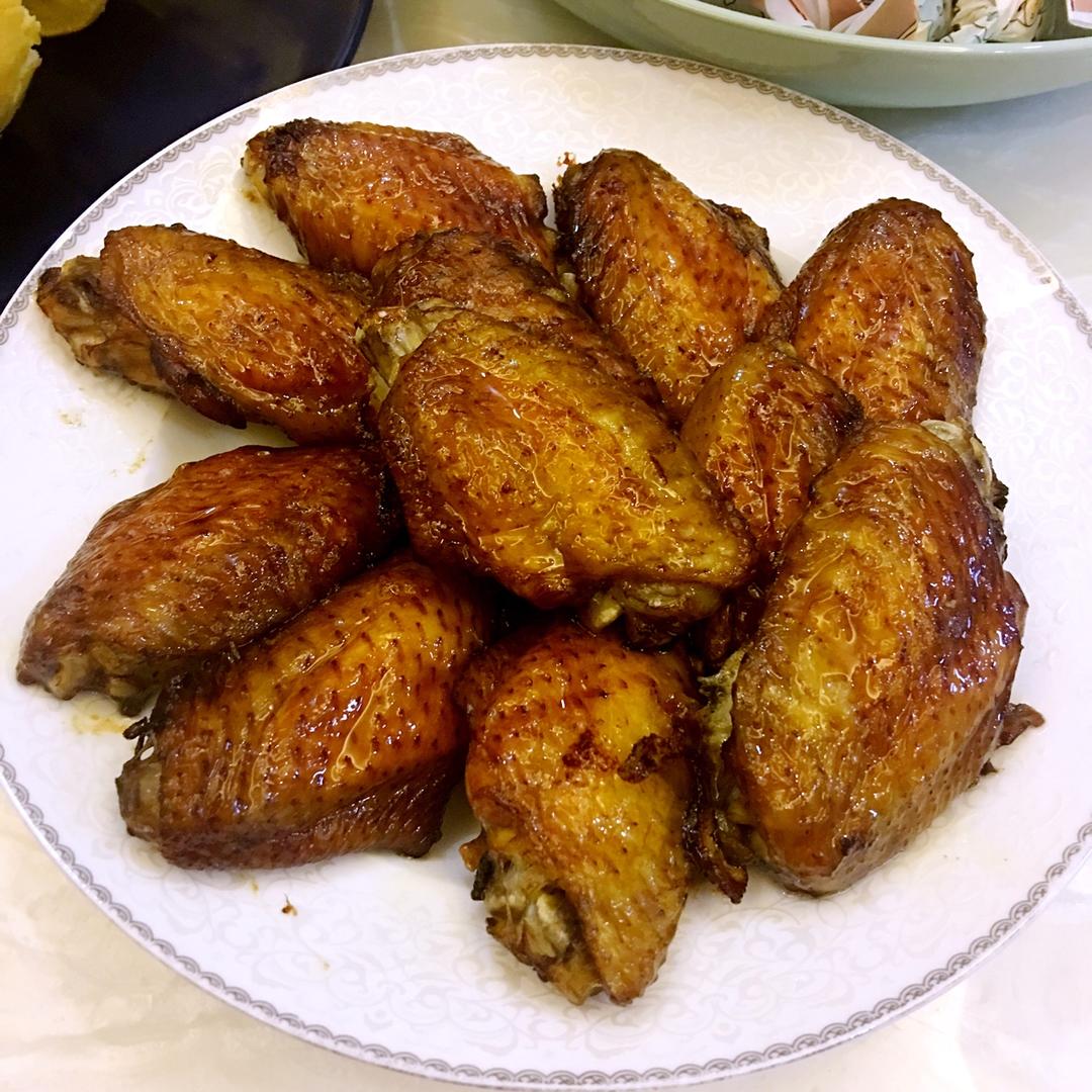 烤箱版蜜汁烤翅