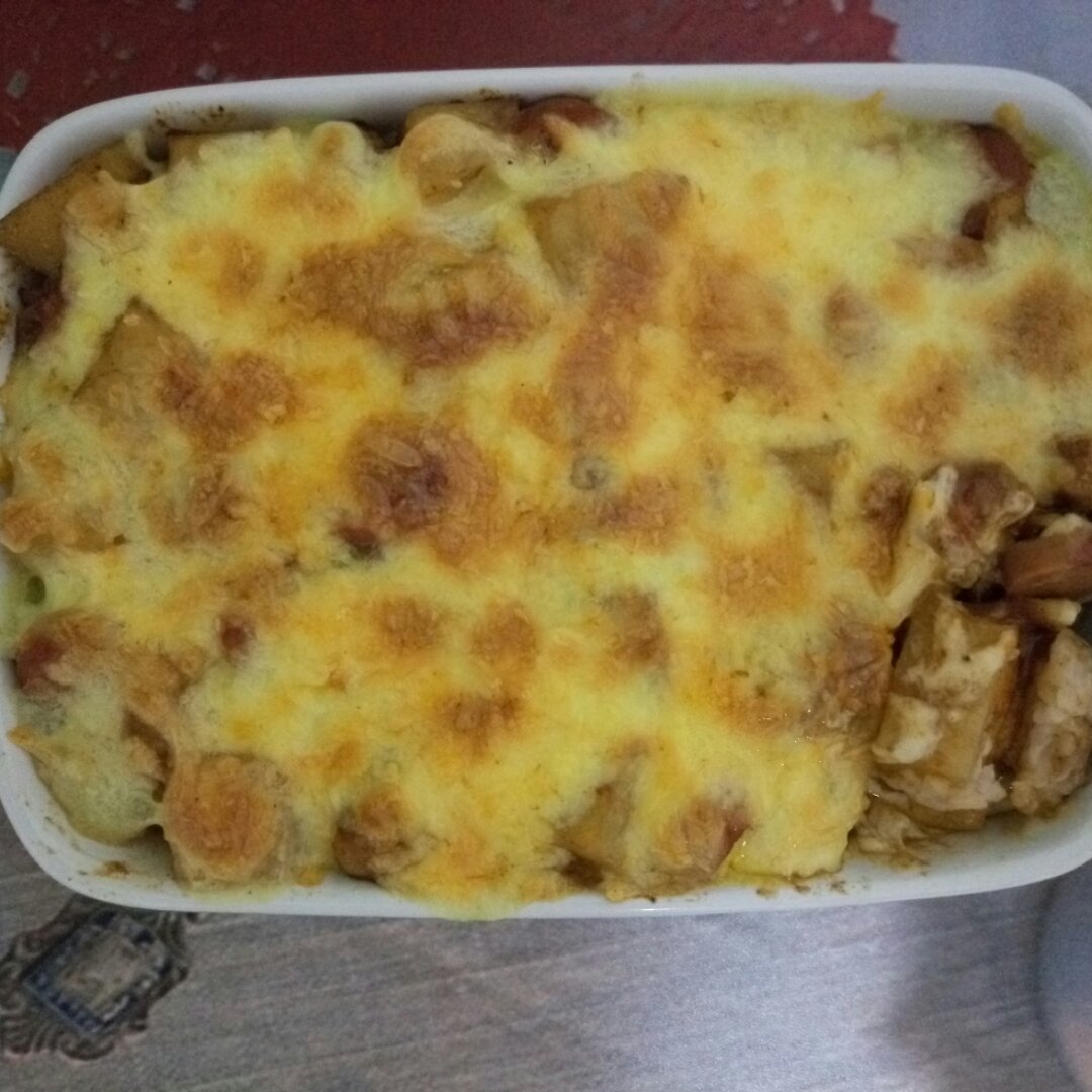 番茄鸡肉浓情焗饭【两人份】