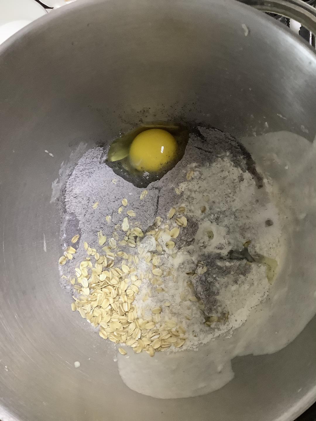 纯奶手撕吐司的做法 步骤1