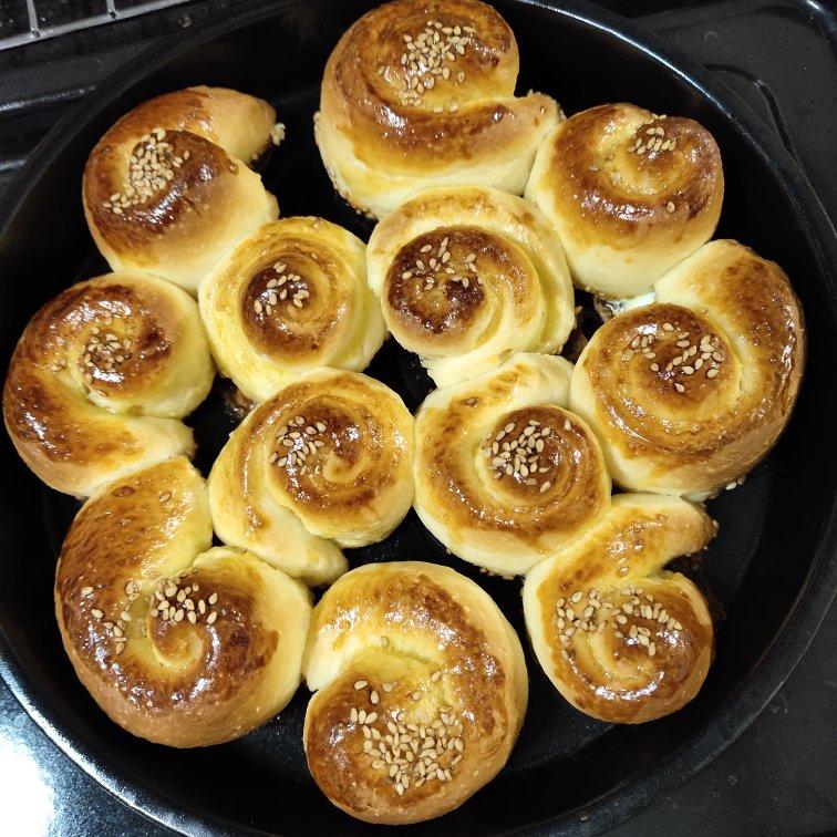 脆底蜂蜜小面包