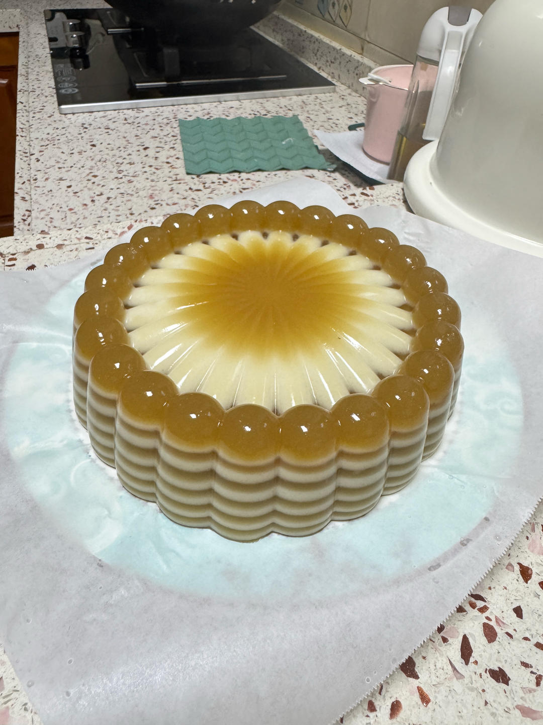 Q弹椰汁千层糕（马蹄糕）