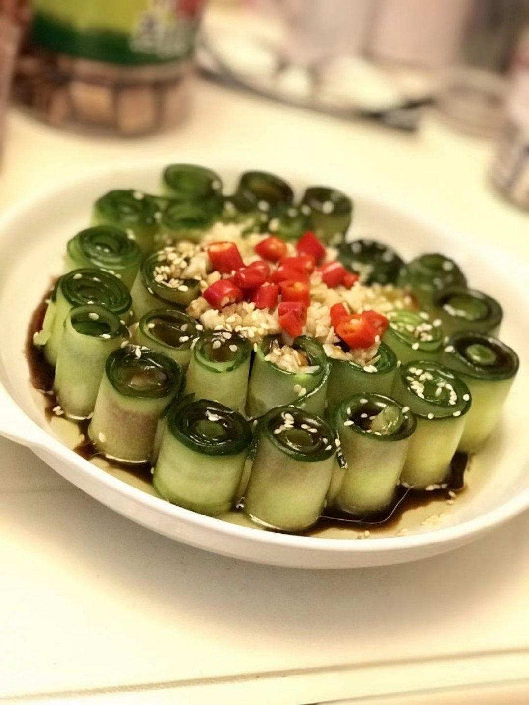 响油黄瓜卷🥒