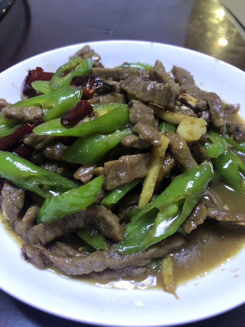 小炒牛肉丝