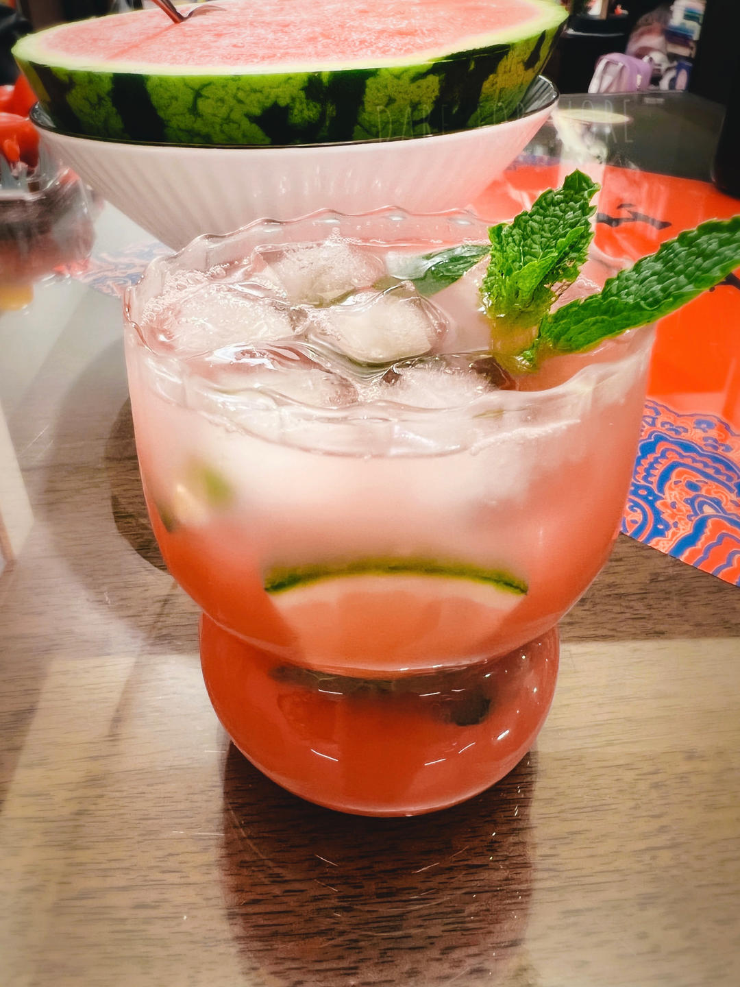 Watermelon Mojito 西瓜莫吉托 鸡尾酒