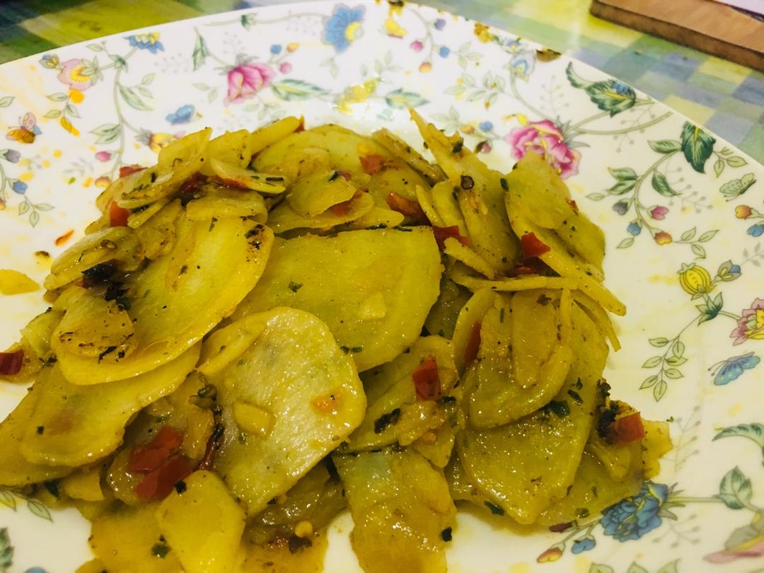剁椒土豆片