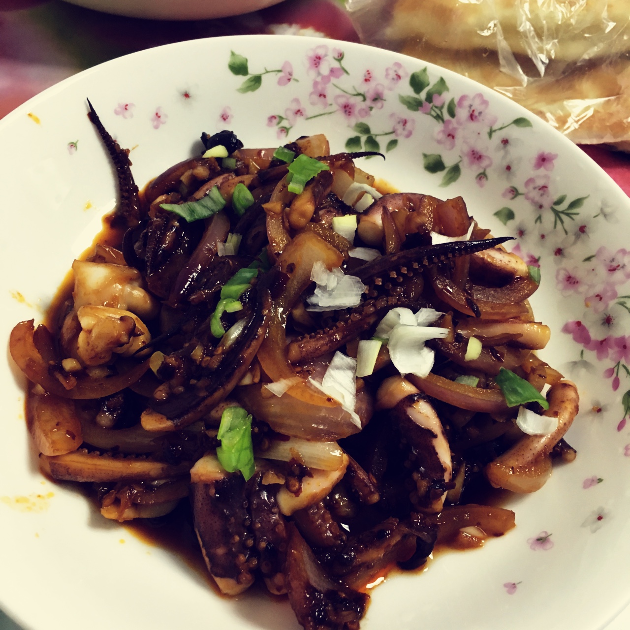 老干妈辣炒鱿鱼须