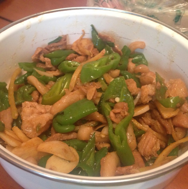 青椒炒肉丝