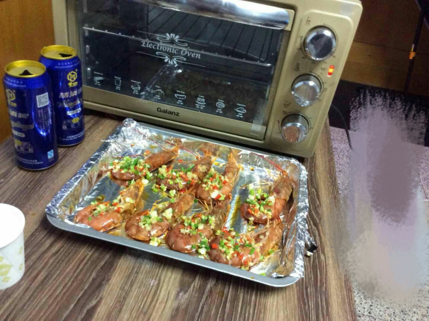 蒜蓉烤大虾