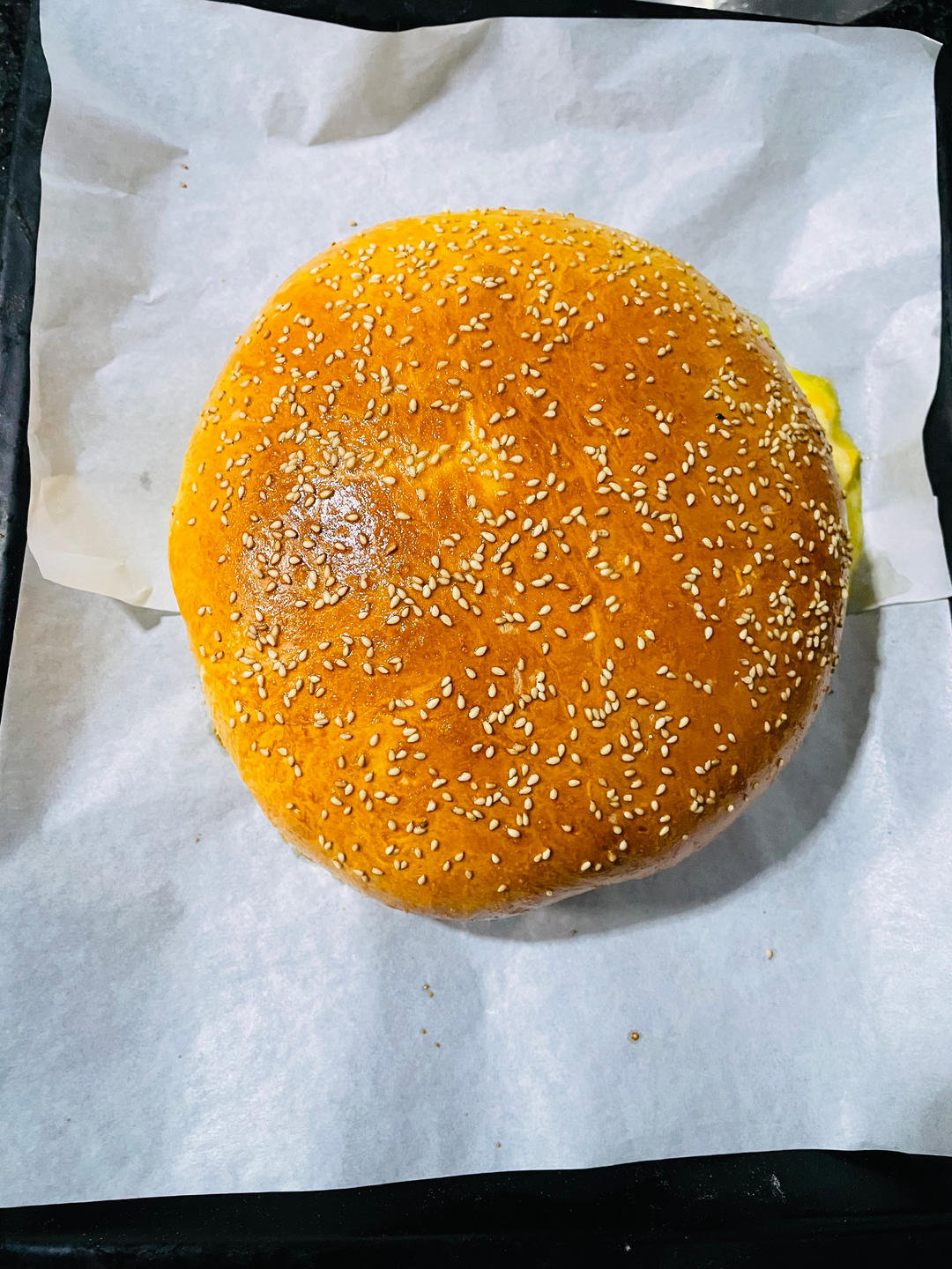芒果芝士欧包