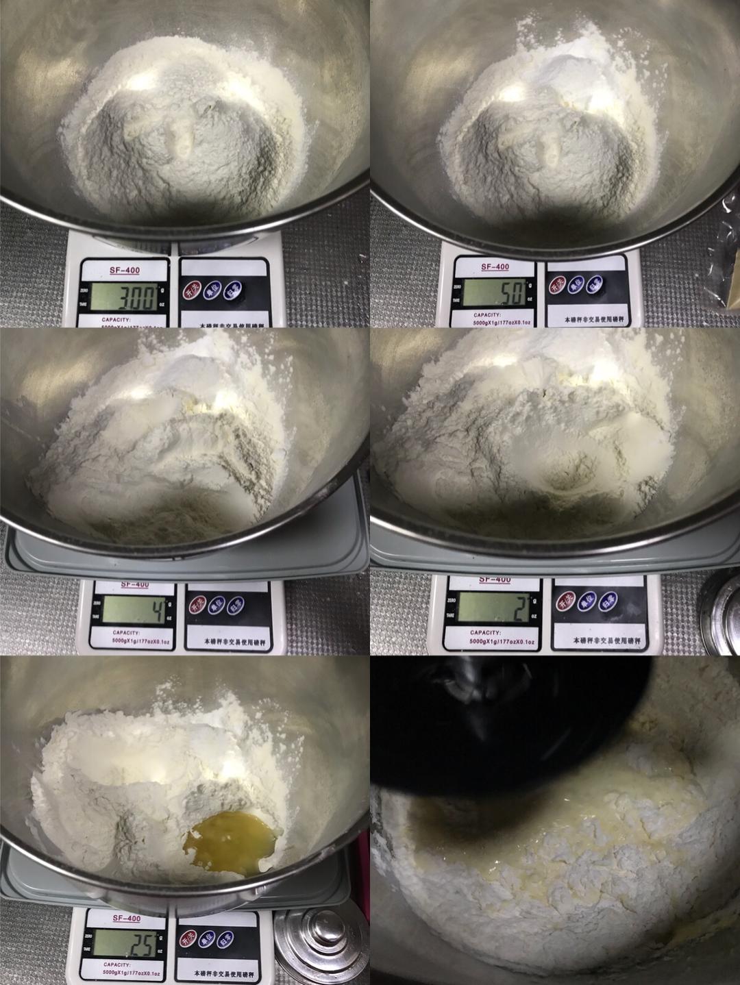 纯奶手撕吐司的做法 步骤1