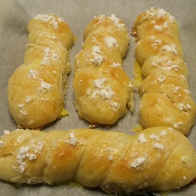 辫子黄油面包(拉丝，巨松软)的做法