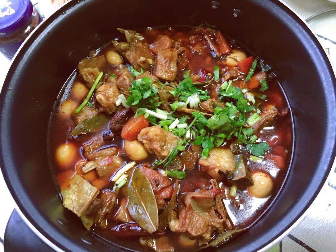 胡萝卜烧羊肉