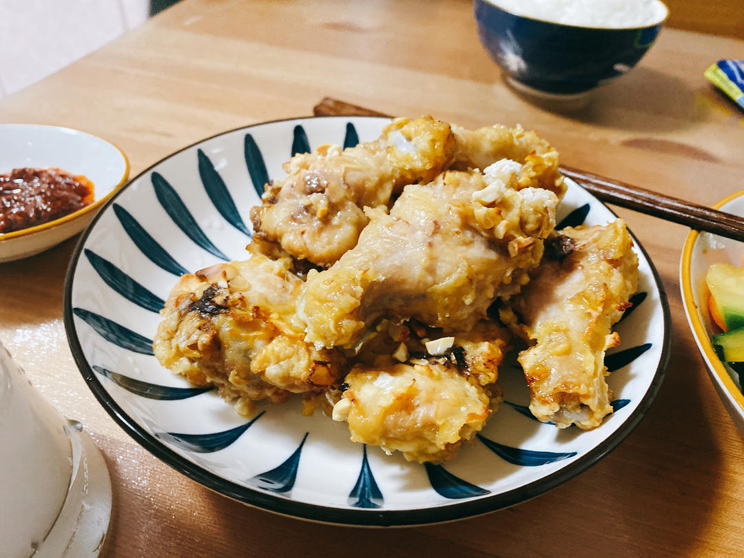 低卡脆皮炸鸡腿（空气炸锅）