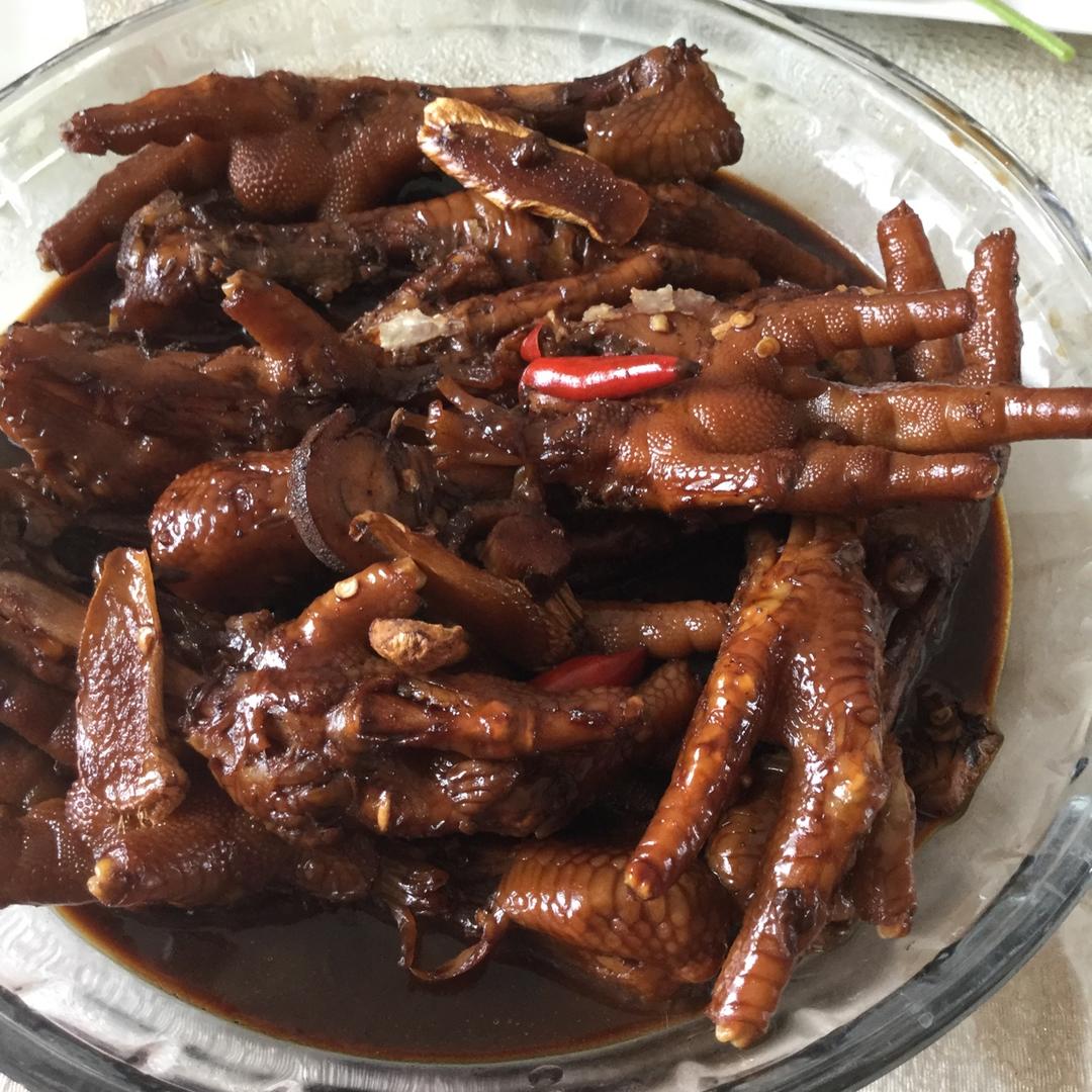 秘制红烧鸡爪