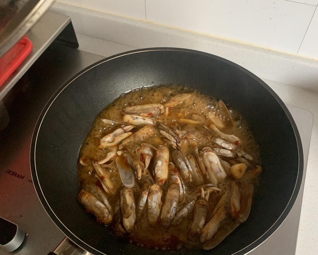 爆炒蛏子（简易版）