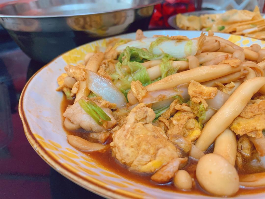 300大卡吃到撑 / 鲜美蘑菇烩青菜