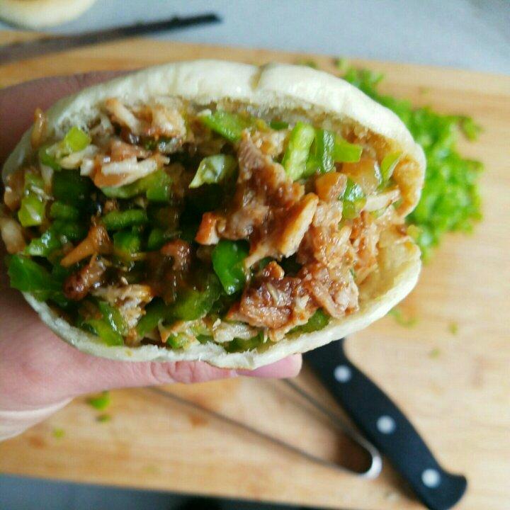 肉夹馍(白吉馍的制作)