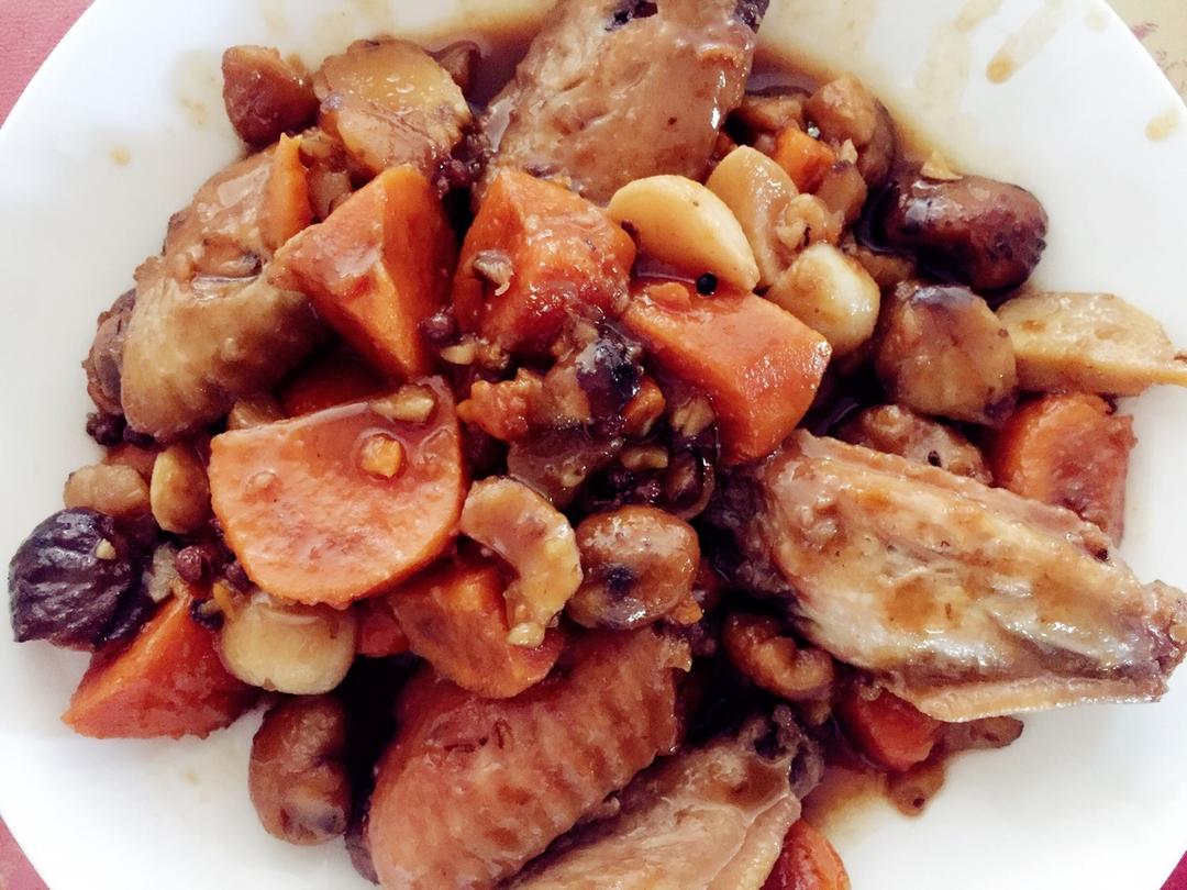 喂饱小怪物速成班－栗子鸡翅