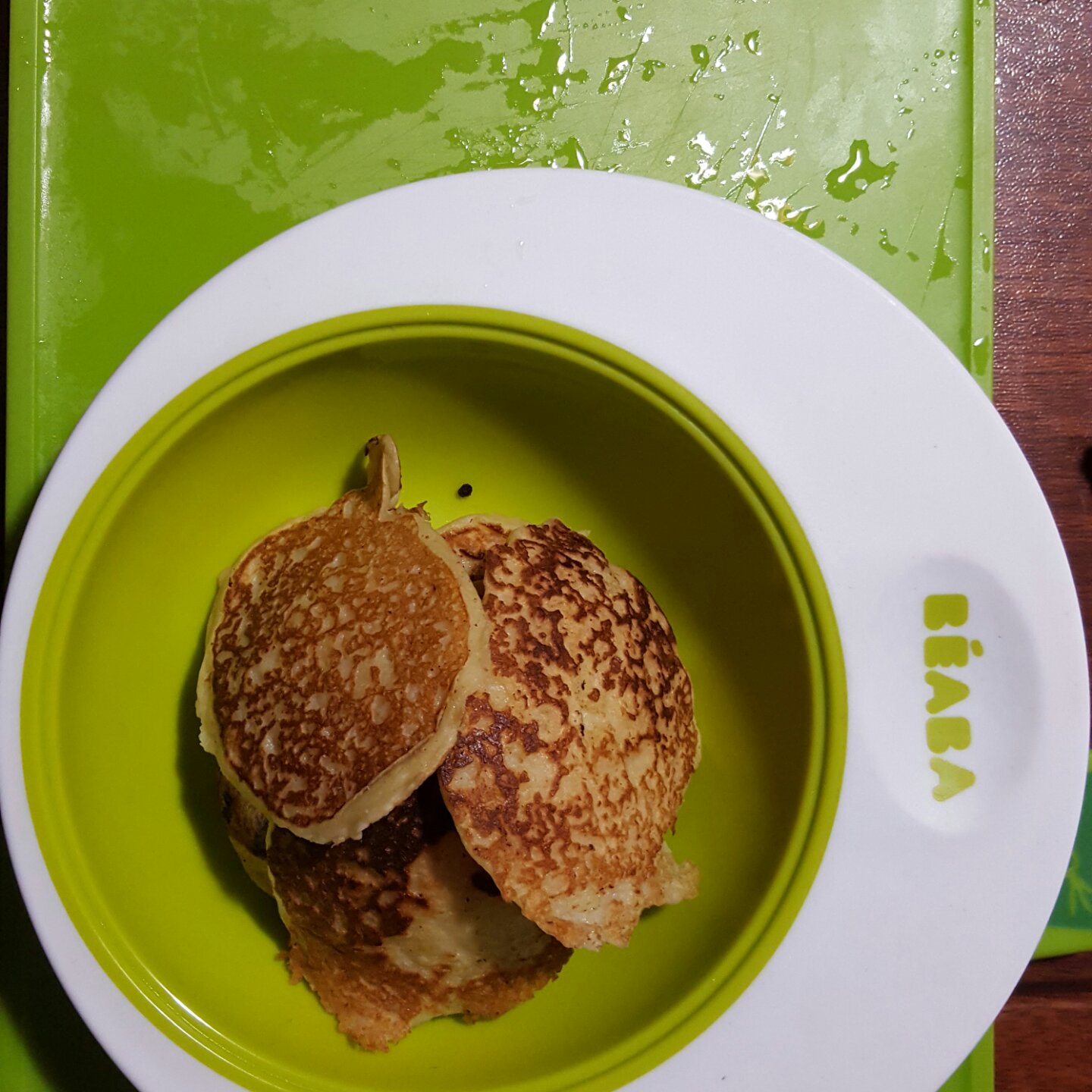（婴幼儿版）无泡打粉苹果松饼（Pancake）