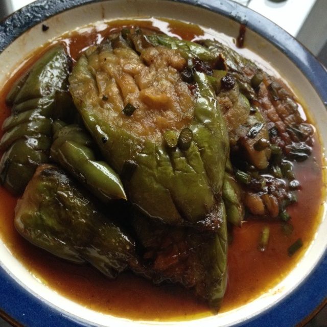 油焖茄子 Lite-fry Eggplant