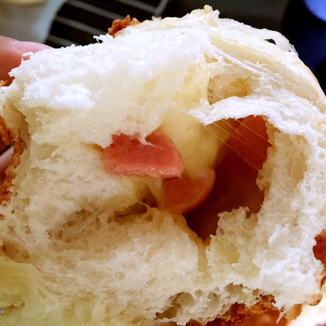 培根芝士花朵面包