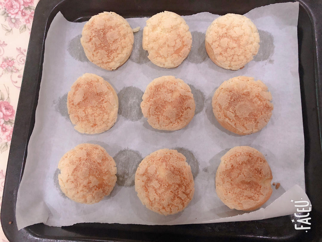 十分美味的酥皮泡芙