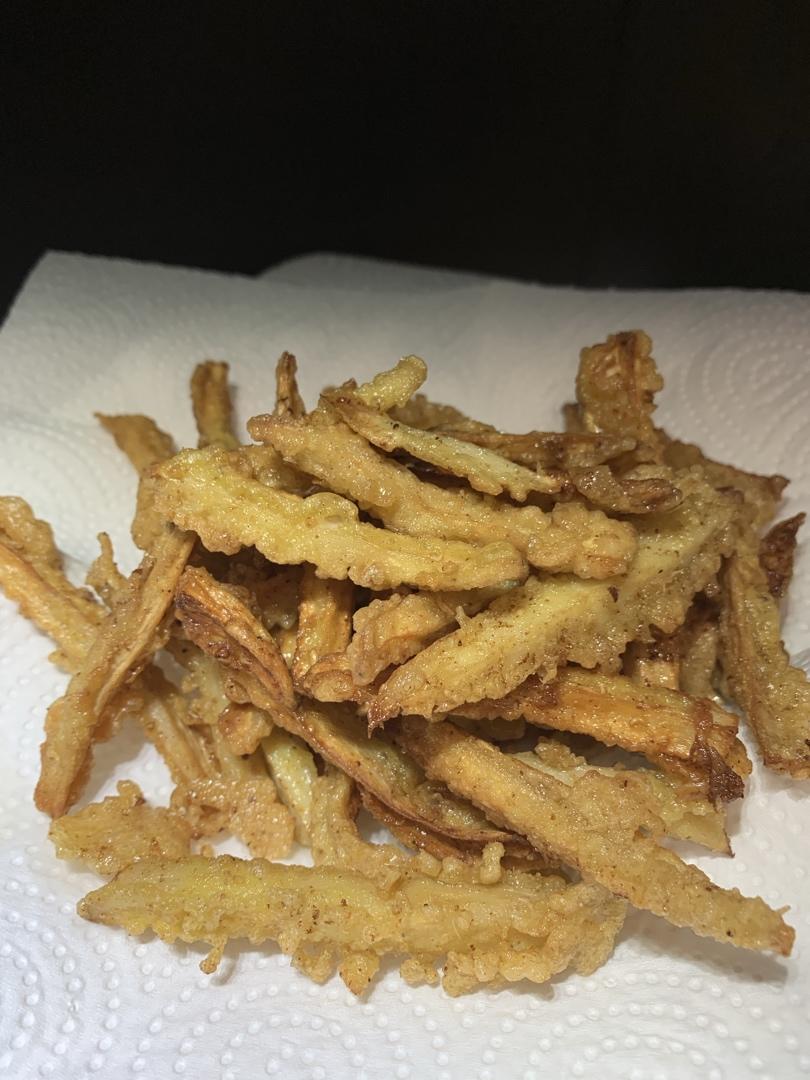 🔥外酥里嫩❗️椒盐杏鲍菇