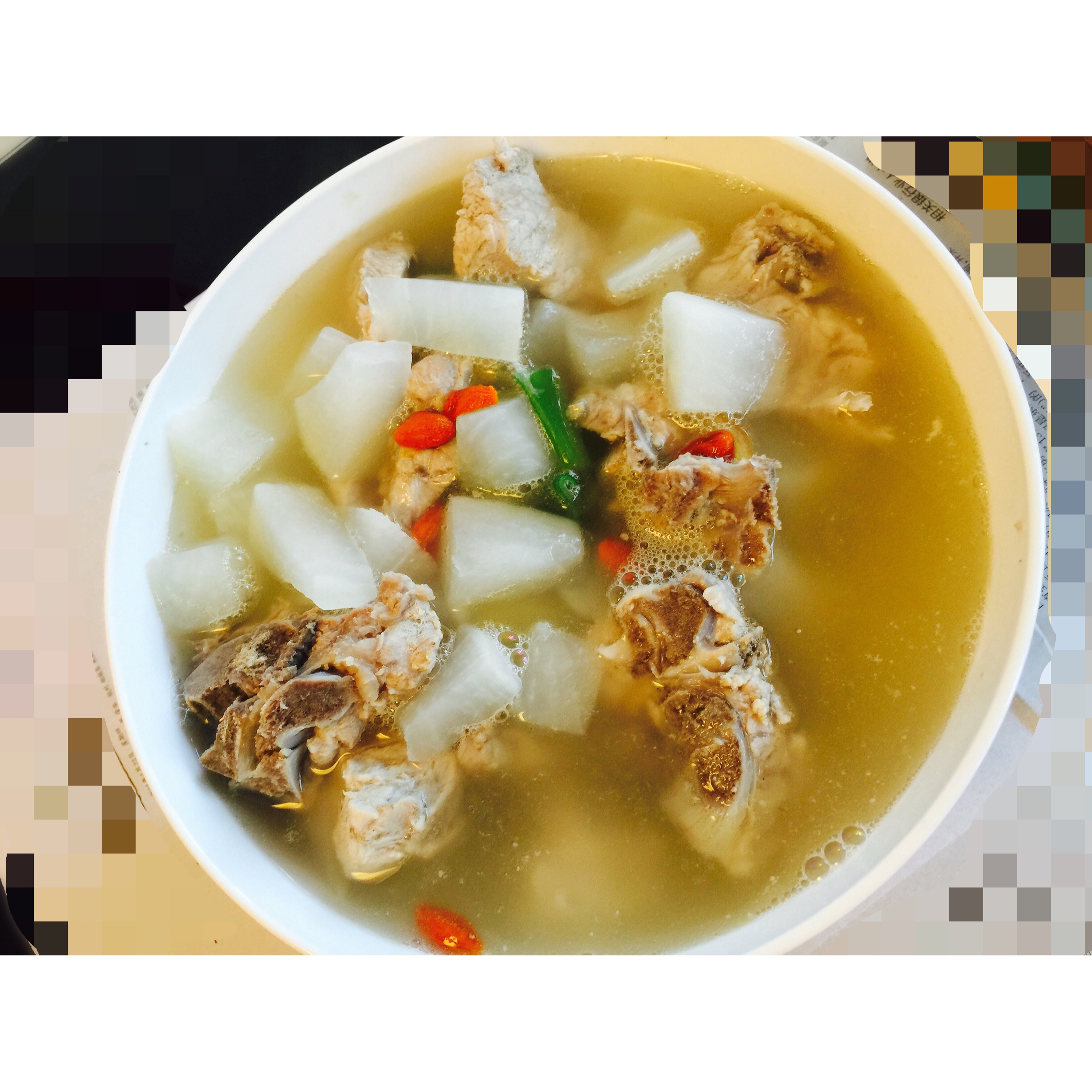 萝卜排骨汤
