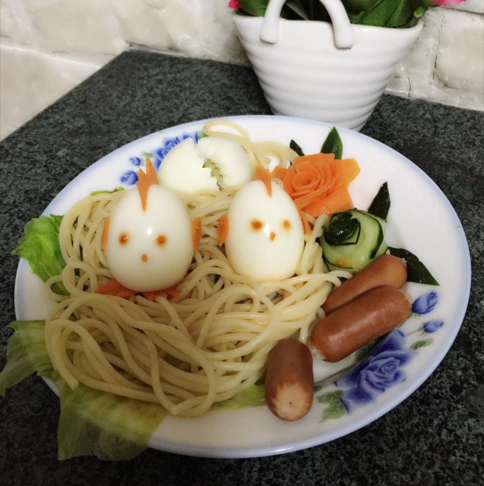 小鸡的一家
