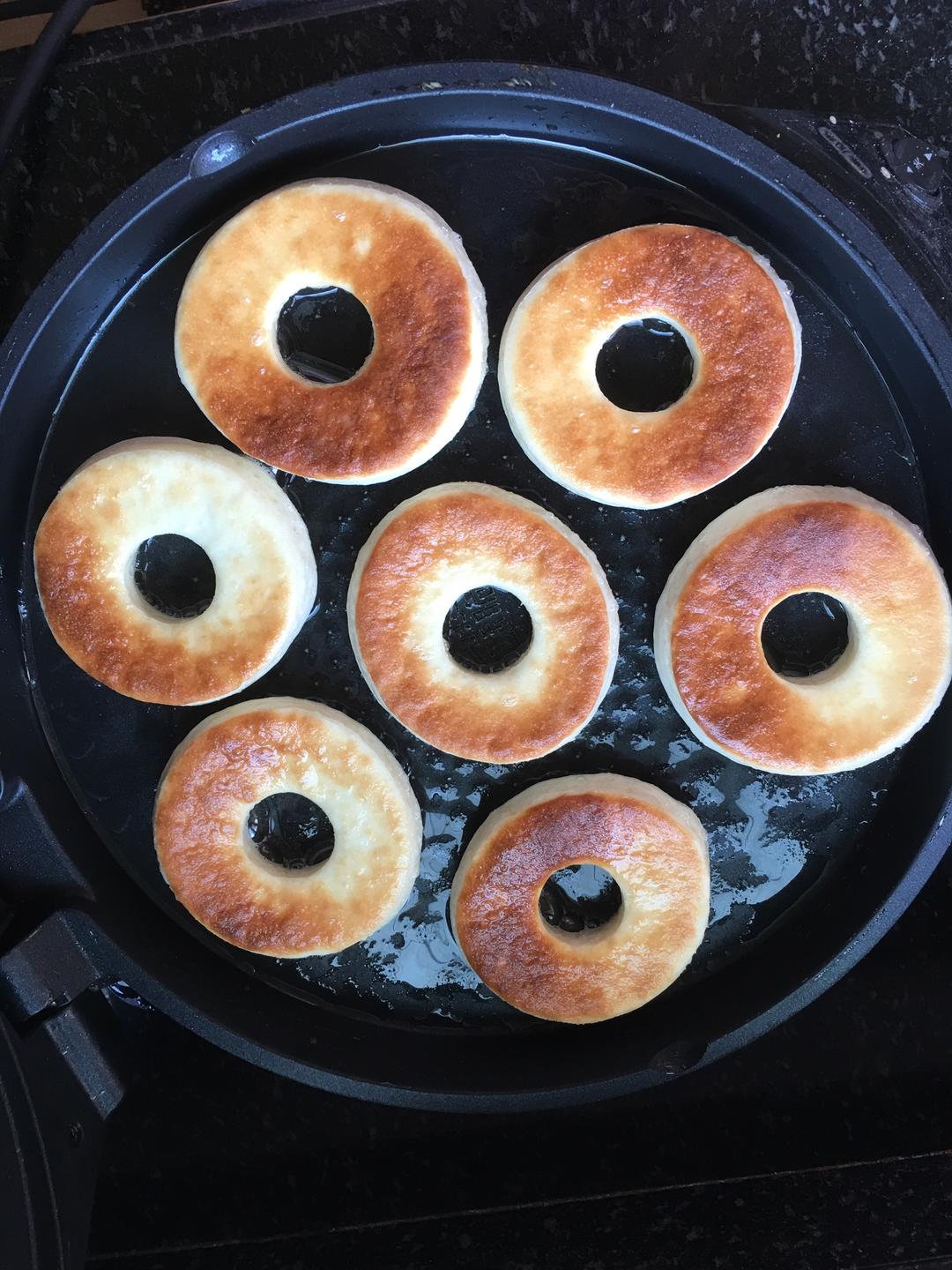 一次发酵༄「奶香发面小饼」༄的做法 步骤12