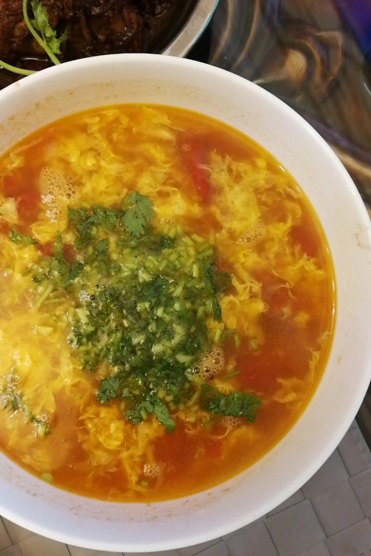 西红柿鸡蛋汤
